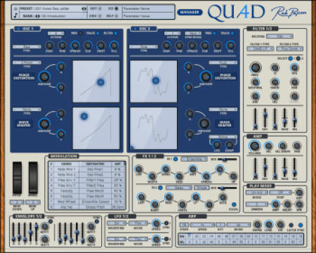 Rob Papen Quad v1.0.1c MacOSX